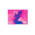 $25 iTunes gift card