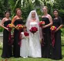 Bride and Bridesmaids