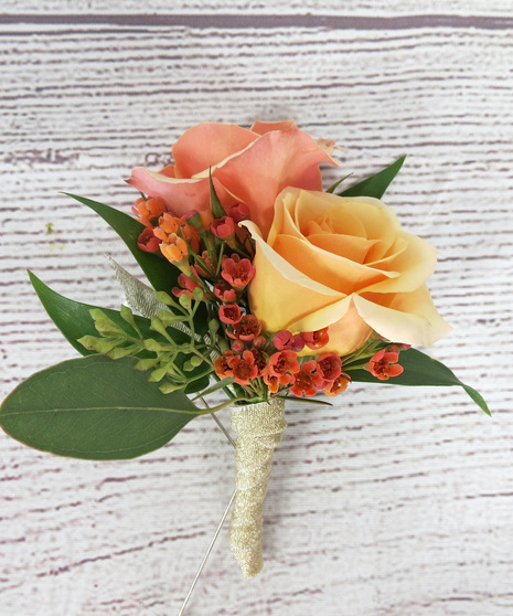 Warm Embrace Boutonniere