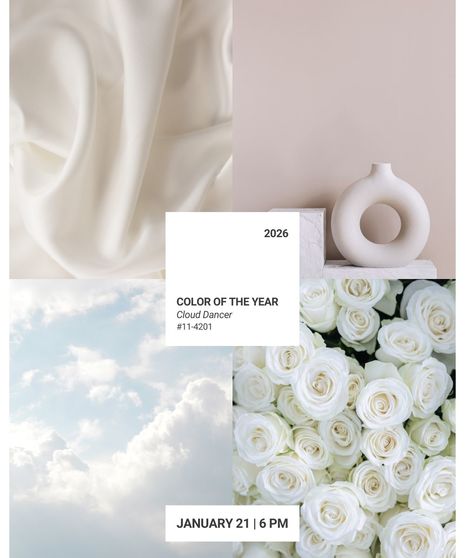 Color of the Year Flower Class - January 21st