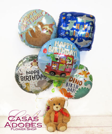 Youth Birthday Balloon Bouquet
