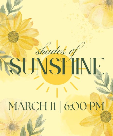 Shades of Sunshine Flower Class - March 11th