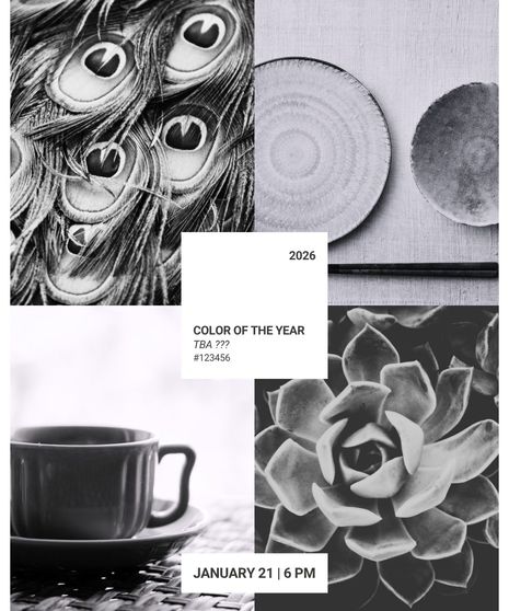 Color of the Year Flower Class - January 21st