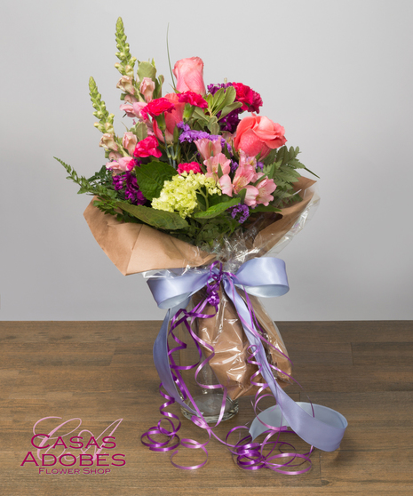 Mixed Wrapped Flowers