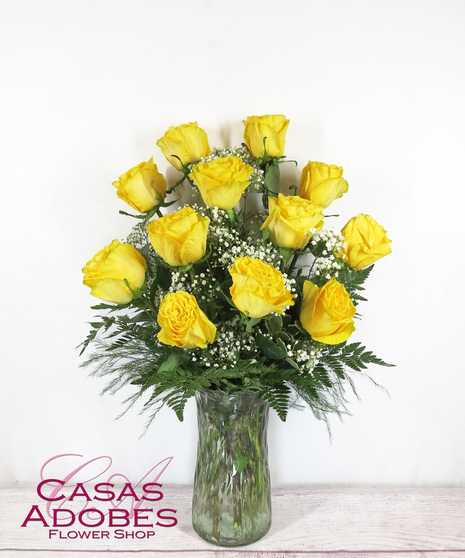 Dozen Yellow Roses