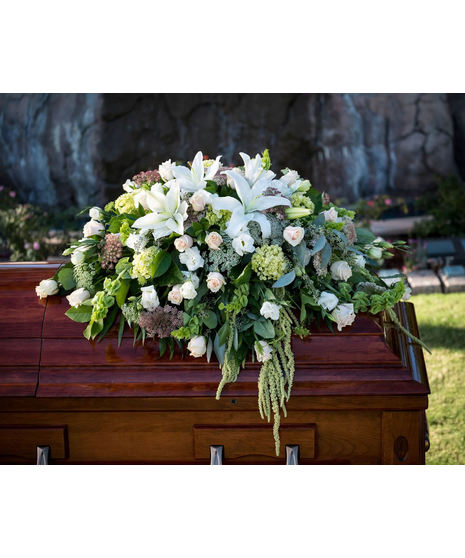 Never Forgotten Casket Spray